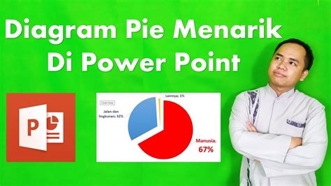 Membuat Diagram Pie Menarik Di Power Point Youtube