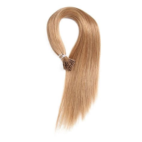 Beautyforever 50g I Tip Human Hair Extensions Remy Straight Hair