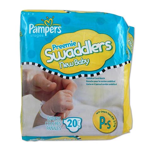 Pampers Preemie Swaddlers Diapers Case Of 240 Free Shipping Today