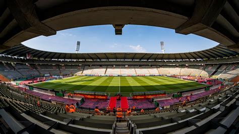 Belgium Continues To Play International Matches In Renovated King