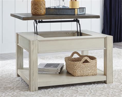 Shop lift top coffee tables from ashley furniture homestore. Bolanburg Coffee Table with Lift Top by Signature Design ...