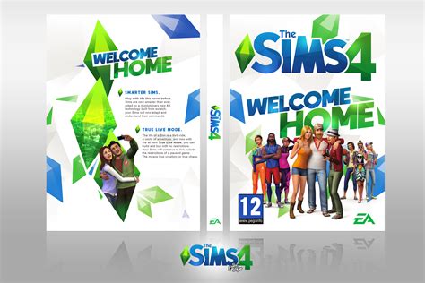 Viewing Full Size The Sims 4 Box Cover