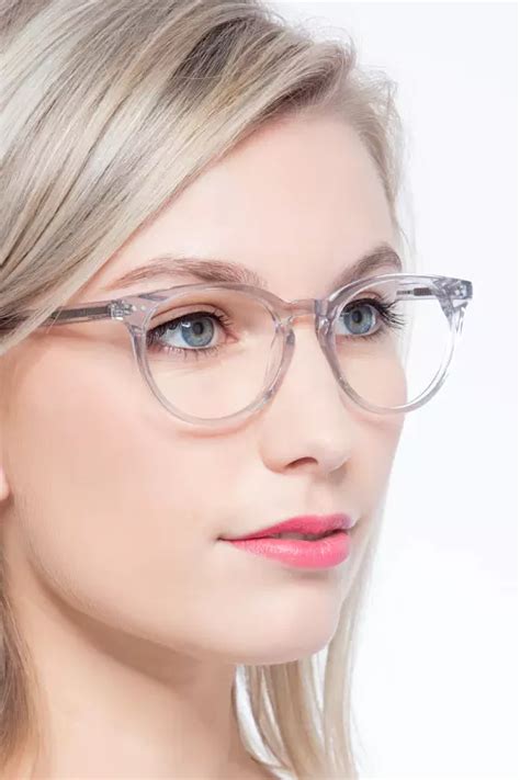 Clear Eyeglasses With Grey Hair Google Search Eyeglasses For Women
