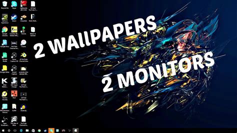 How to have different wallpapers on different monitors windows 7? How To: Get 2 Different Wallpapers For Dual Monitor ...