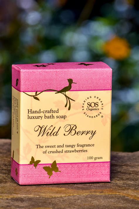 Wild Berry Luxury Soap Sweet Berries Sos Organics