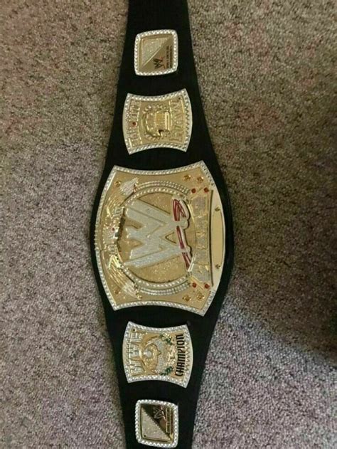 New Replica Wwe Championship Spinner Title Belt Brass Metal Etsy
