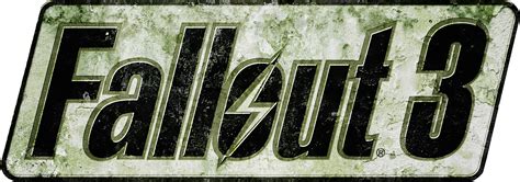 Fallout 3 Logo Png Transparent Image Download Size 2399x844px