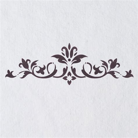 Wall Stencils Border Stencil Pattern 072 Reusable Template For DIY Wall