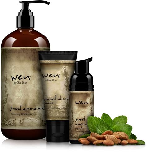 Ginger, ginseng, biotin, and vitamin b5. Get the Aroma of Spring with WEN Hair Care