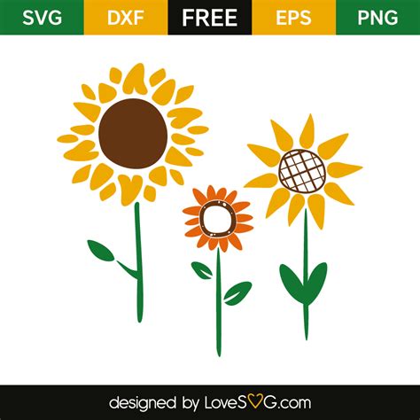 Get Free Sunflower Svg Cut Files  Free Svg Files Fonts And Graphics