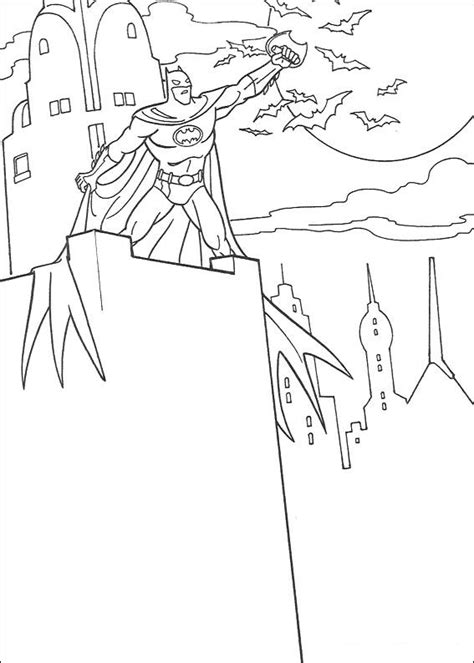 Top 25 batman coloring pages for kids: kleurplaten en zo » Kleurplaat van Batman