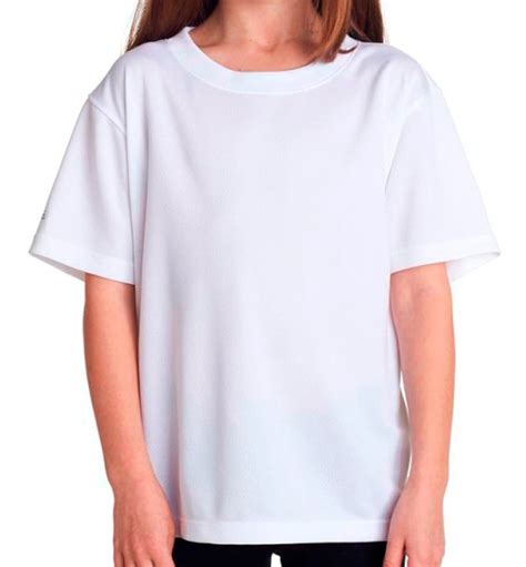 20 Camisetas Juvenis Brancas 100 Algodão 10121416 Anos Miu Sigma