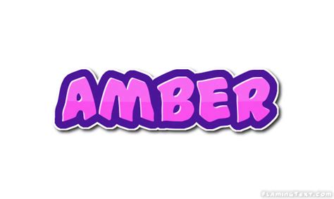 Amber Logo Free Name Design Tool From Flaming Text