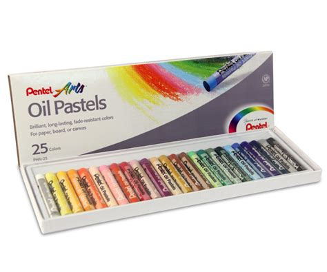 Pentel Oil Pastels 25 Color Set Pentel