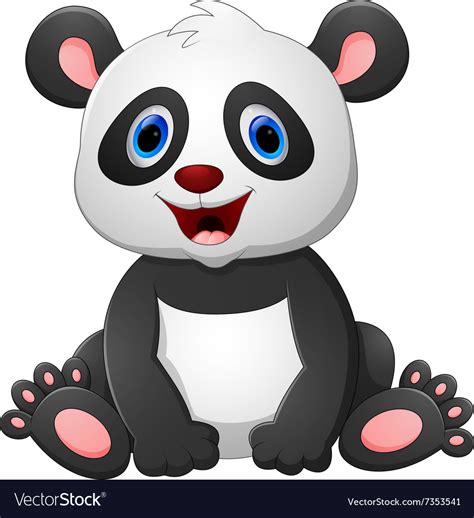 Panda Svg Cute Panda Svg Baby Panda Svg Beautiful Panda Svg Panda My