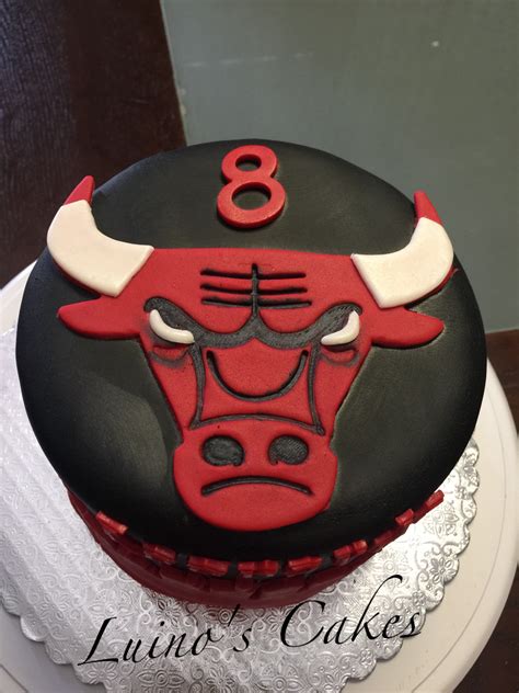 Chicago Bulls Cake Chicago Bulls Cake Bull Cake Cake