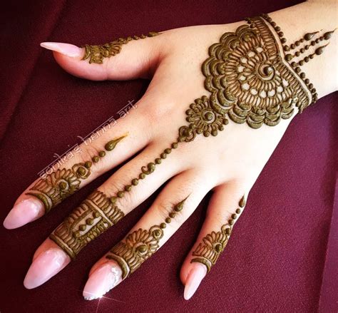 64 Selected Beautiful Arabic Mehndi Designs For Back Hands New 2018