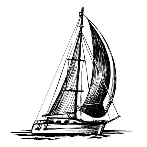 Best Sailboat Illustrations Royalty Free Vector Graphics And Clip Art