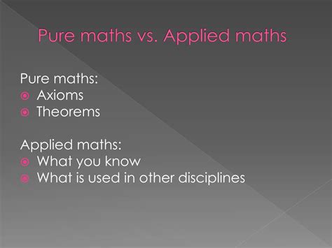 Ppt Applied Maths Powerpoint Presentation Free Download Id2301052