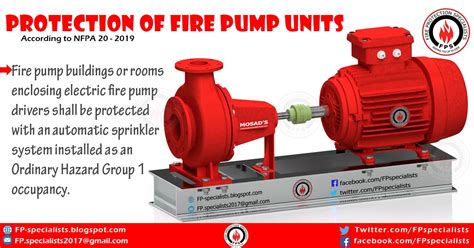 Fire Protection Of Fire Pump Units Fire Protection Specialists