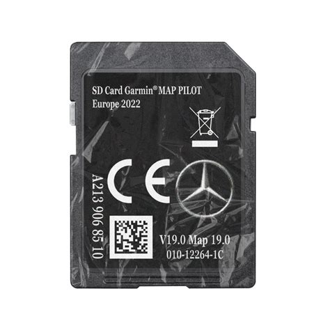 Mercedes Benz Garmin Map Pilot Sat Nav Sd Card 20222023 Speed Came