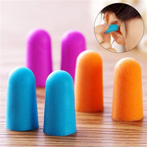 10pairs Soft Cpap Ear Plugs For Sleep Travel Noise Prevention Earplugs
