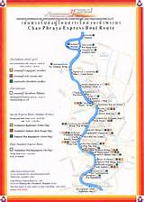 River Boats Bangkok Map