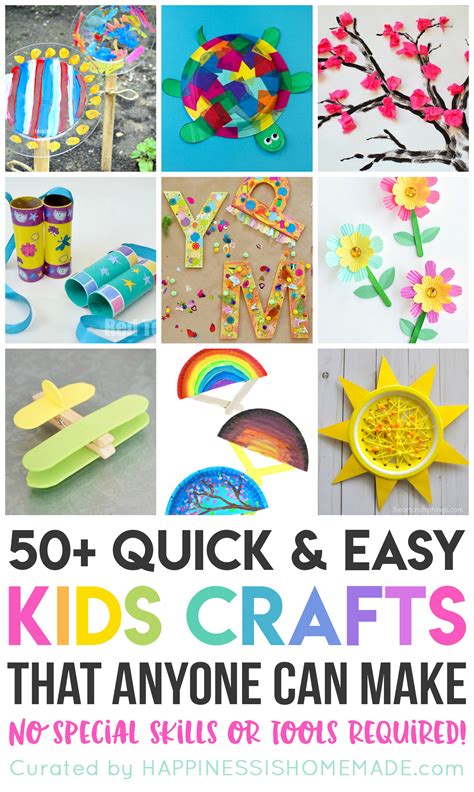 Easy Fall Kids Crafts That Anyone Can Make Happiness Is