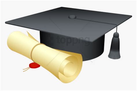 Graduation Hat Png Graduation Cap And Certificate Png Transparent