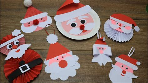 10 Decoratiuni Cu Mos Craciun Foarte Usor De Facut Christmas Arts And Crafts Christmas Crafts