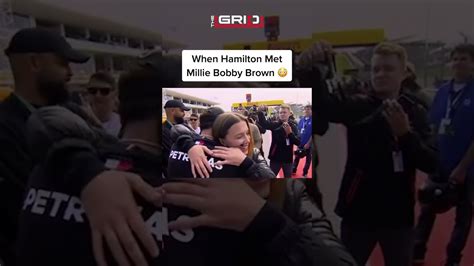 Lewis Hamilton Meeting Billie Bobby Brown At Austin F Youtube