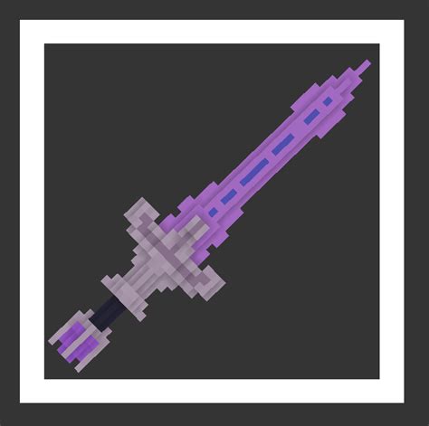 Custom 3D Gemstone Sword Minecraft Texture Pack