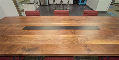 Black Walnut Conference Table At Mission Staff By Rstco Wood Floors