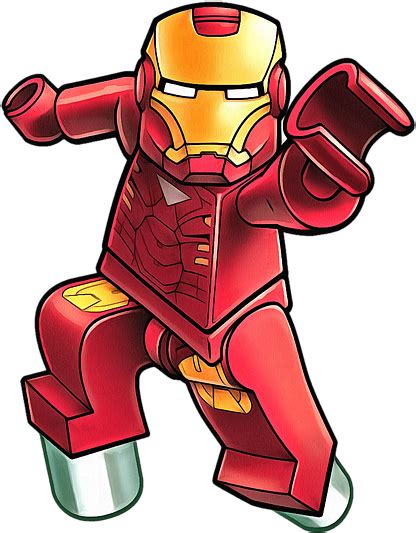 Download Iron Man Lego Character Illustration