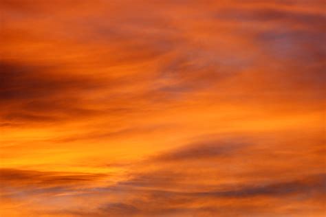 Sunset Sky Clouds Background For Photoshop Free Sunset Sky With