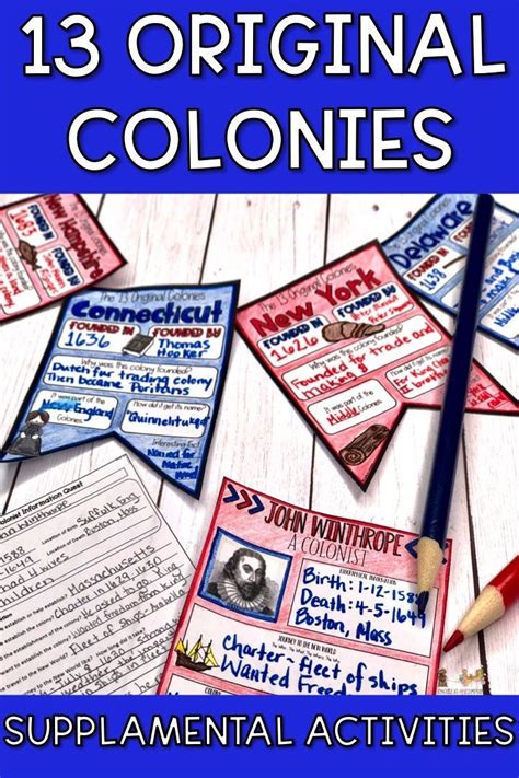 Set students up for success with thousands of skills that challenge learners at just the right level. 13 Colonies Supplemental Activities | Social studies ...