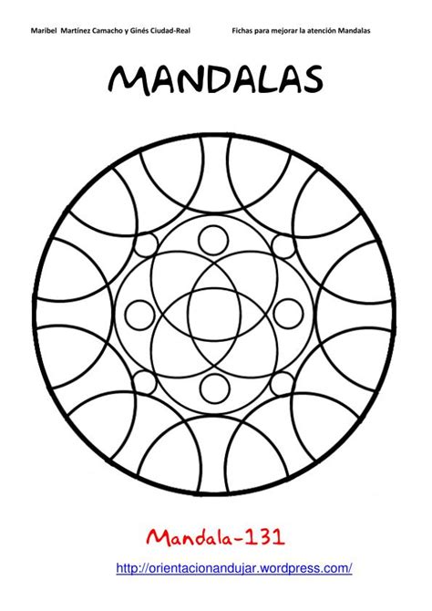 Bush tuvo al menos los primeros meses de su mandato, antes de los ataques del 11 de septiembre de 2001 a las torres gemelas de. Mandalas para colorear -Orientacion Andujar