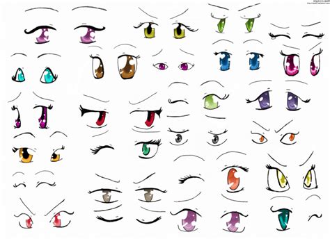 How To Draw Anime Eyes 20 Anime Eye Reference Ideas Harunmudak