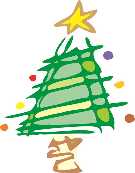 Cartoon Christmas Trees Clipart Best