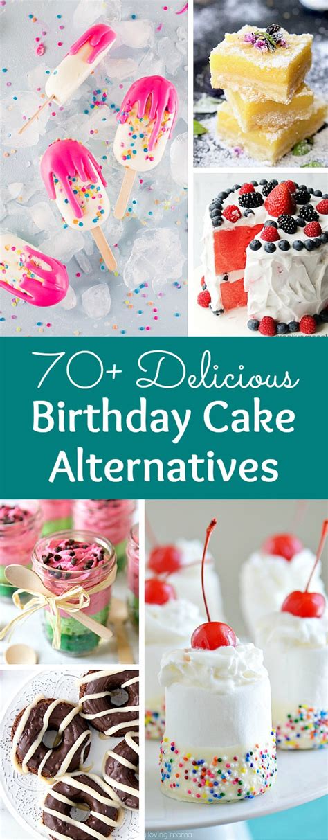 This cake uses some intriguing healthy alternatives like tahini, dates, nut. 70+ Creative Birthday Cake Alternatives | Hello Little Home