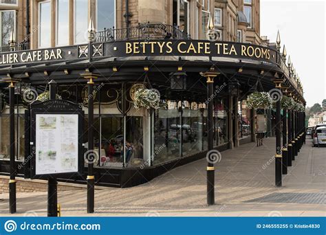 Bettys And Taylors Of Harrogate Tea Room In Harrogate Editorial Image