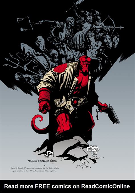 The Art Of Hellboy Tpb Read The Art Of Hellboy Tpb Comic Online In