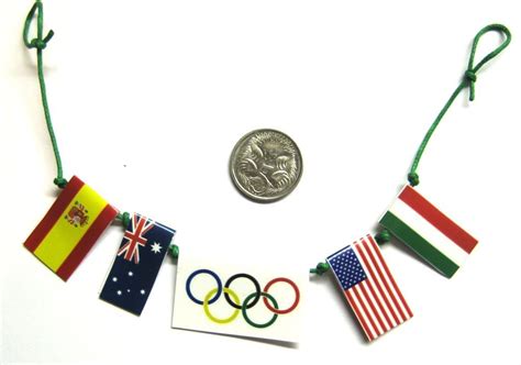 Pocket Sized Olympic Bunting Flags Bunting Flags Bunting Olympic Flag