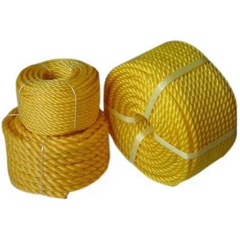 Red 500 Mmreel 9mm High Density Polyethylene Hdpe Rope For Industrial At Rs 120kg In Surat