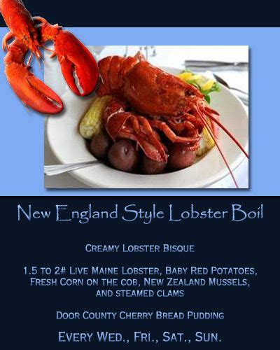 Harbor Fish Market And Grille ~ Menus Lobster Boil Steamed Clams