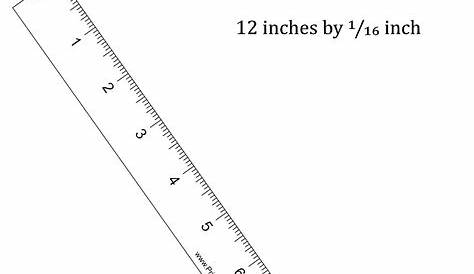Printable Ruler In 32nds - Printable Ruler Actual Size