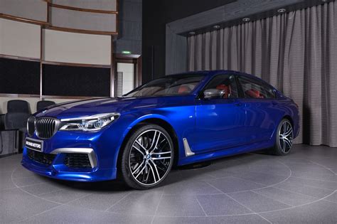 Bmw m6 cabrio f12 bilder vom media launch in san marino blau. San Marino Blue BMW M760Li Looks Almost Perfect | Carscoops