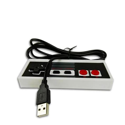 Big Promo Vigrand 1pcs Classic Retro Wired Usb Game Controller For