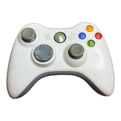Official Oem Microsoft Xbox 360 Wireless Controller White Tested 2000