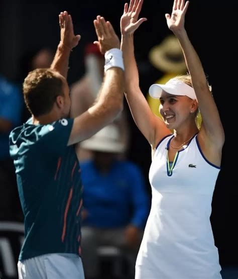 Australian Open Day 14 Mixed Doubles Final Bruno Soares And Elena Vesnina Win The Title